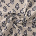 Block Print Motif Digital Printed Fabric - Tusser Silk – ts 0 ma03105p4 110 block print motif digital printed fabric tusser silk 1