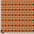 Orange Abstract Repeat Motif Digital Printed Fabric - Tusser Silk – ts 0 ma03322p2 110 orange abstract repeat motif digital printed fabric tusser silk 4