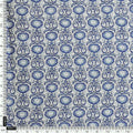 Tiny Blue Motif Allover Digital Printed Fabric - Tusser Silk – ts 0 ma0405 110 tiny blue motif allover digital printed fabric tusser silk 4