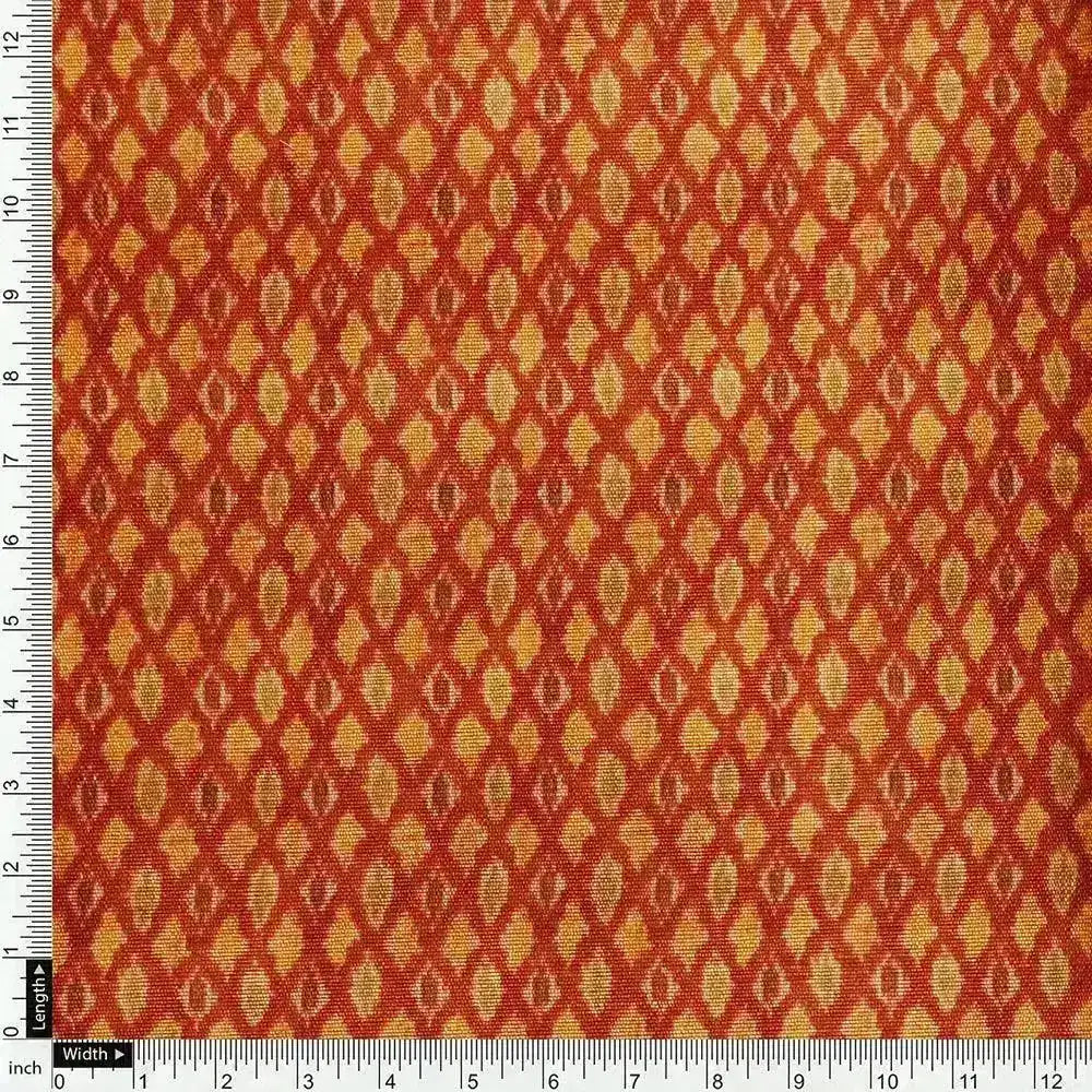 Orange Ajrak Digital Printed Fabrics – ts 0 ma04336 108 orange ajrak digital printed fabrics 4