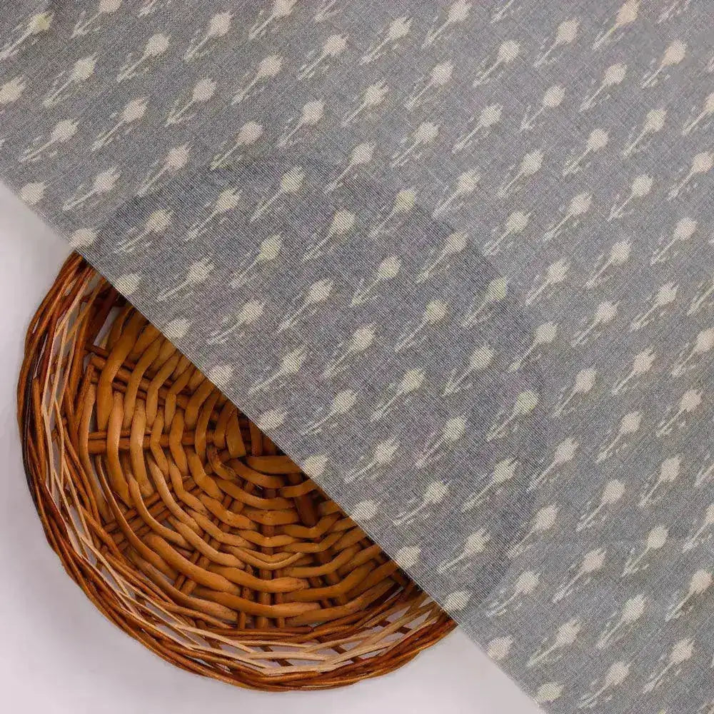 White Ajrak Flower Printed Fabrics – ts 0 ma05928 108 white ajrak flower printed fabrics 2