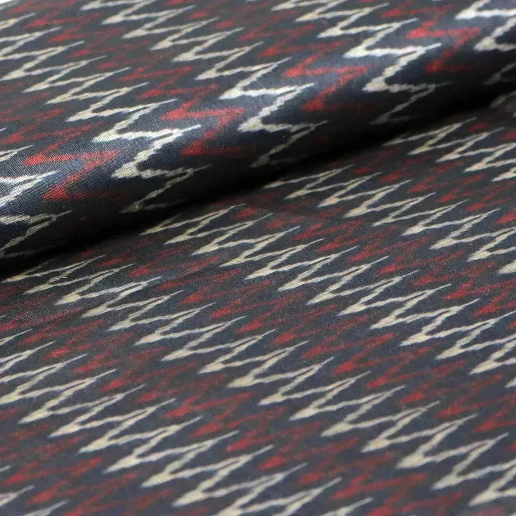 Navy Blue Leheriya Digital Printed Fabrics – ts 0 ma06103 108 navy blue leheriya digital printed fabrics 4