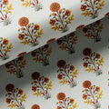 Multicolor Floral & Leaves Semless Printed Fabric – ts 0 ma07144 110 multicolor floral and leaves semless printed fabric 3