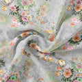Colico Blue Rose With Purple Digital Printed Fabric - Tusser Silk – ts 0 ta 06505p4 110 colico blue rose with purple digital printed fabric tusser silk 3