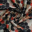 Seamless Hexagon Rainbow Pattern Digital Printed Fabric - Tusser Silk – ts 0 ta0081 110 seamless hexagon rainbow pattern digital printed fabric tusser silk 1