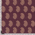 Paisley Pattern Over Maroon Base Digital Printed Fabric – ts 0 ta01265 110 paisley pattern over maroon base digital printed fabric 4
