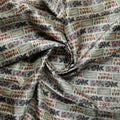Funky Jungle Flower Vintage Digital Printed Fabric - Tusser Silk – ts 0 ta0137 110 funky jungle flower vintage digital printed fabric tusser silk 1