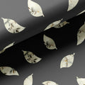 Leaves Print On Dark Grey Base Digital Printed Fabric – ts 0 ta05192black 110 leaves print on dark grey base digital printed fabric 2