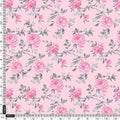 Pink Rose Allover Digital Printed Fabric - Tusser Silk – ts 0 ta06118p2 110 pink rose allover digital printed fabric tusser silk 4