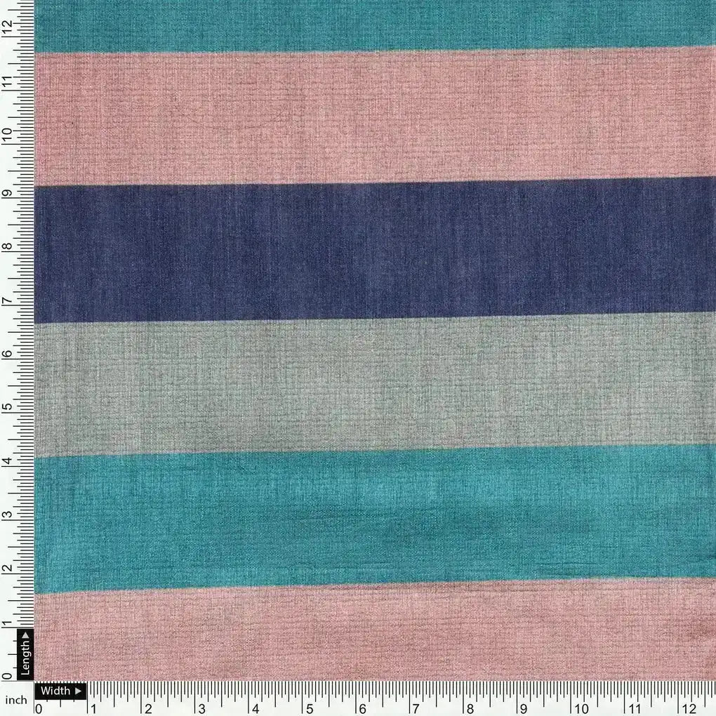 Subtle Colour Stripes Digital Printed Fabric - Tusser Silk – ts 0 ta07534 110 subtle colour stripes digital printed fabric tusser silk 4