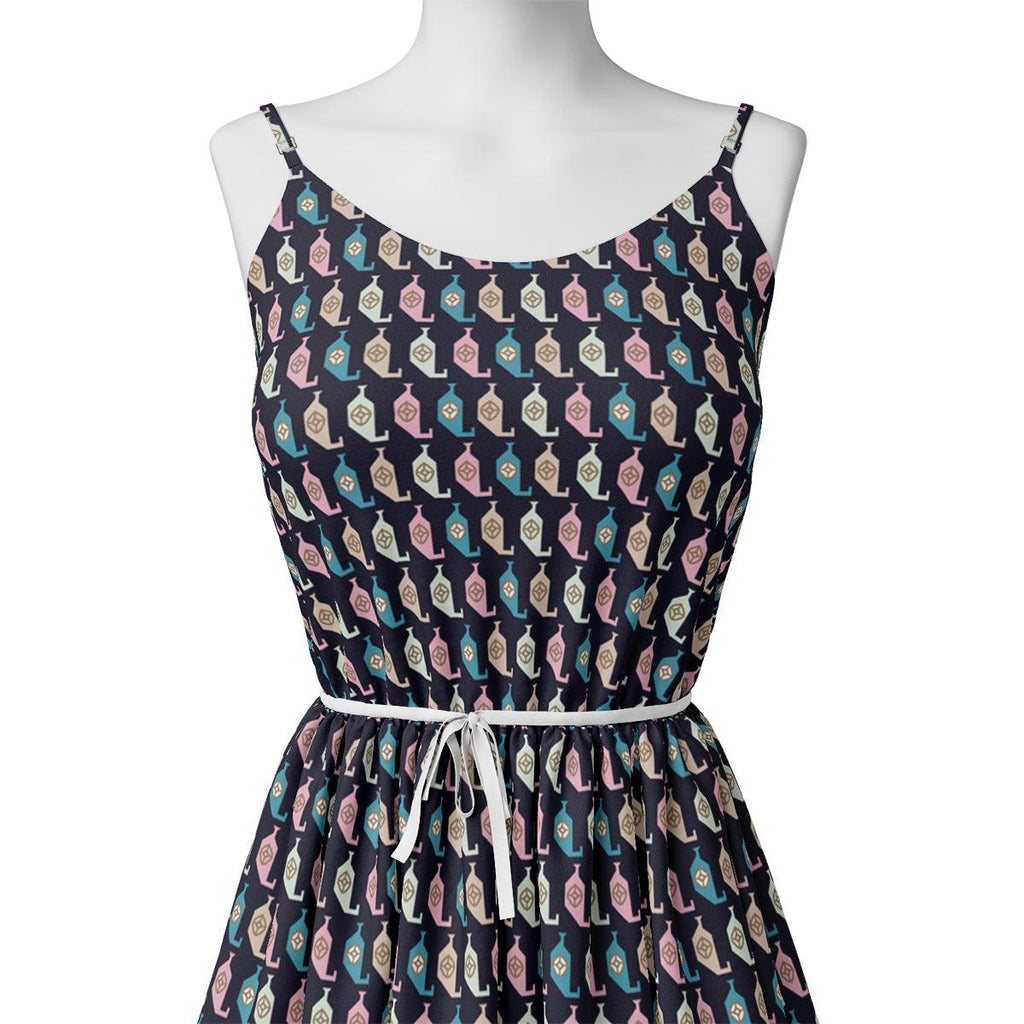 Stylized Leaf Motif Allover Digital Printed Fabric - Tusser Silk – ts 0 ta07535 110 stylized leaf motif allover digital printed fabric tusser silk 2