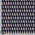 Stylized Leaf Motif Allover Digital Printed Fabric - Tusser Silk – ts 0 ta07535 110 stylized leaf motif allover digital printed fabric tusser silk 4