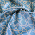 Harlequin Square And Hexagon Digital Printed Fabric - Tusser Silk – ts 0 ta08300 110 harlequin square and hexagon digital printed fabric tusser silk 3