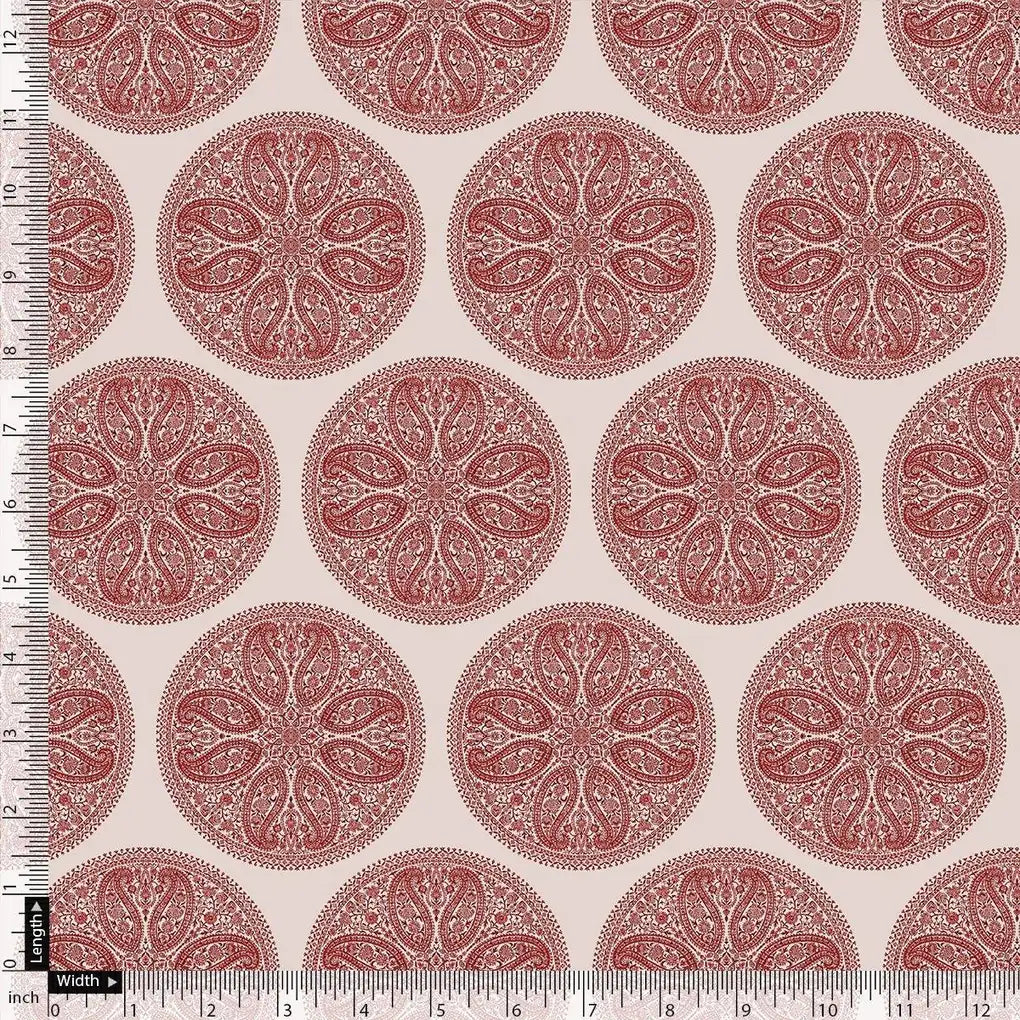 Oriental Paisley Patterns Digital Printed Fabric - Tusser Silk – ts 0 ta8541 110 oriental paisley patterns digital printed fabric tusser silk 4