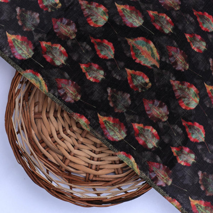 Autumn Leaves Digital Printed Fabrics - FAB VOGUE Studio®