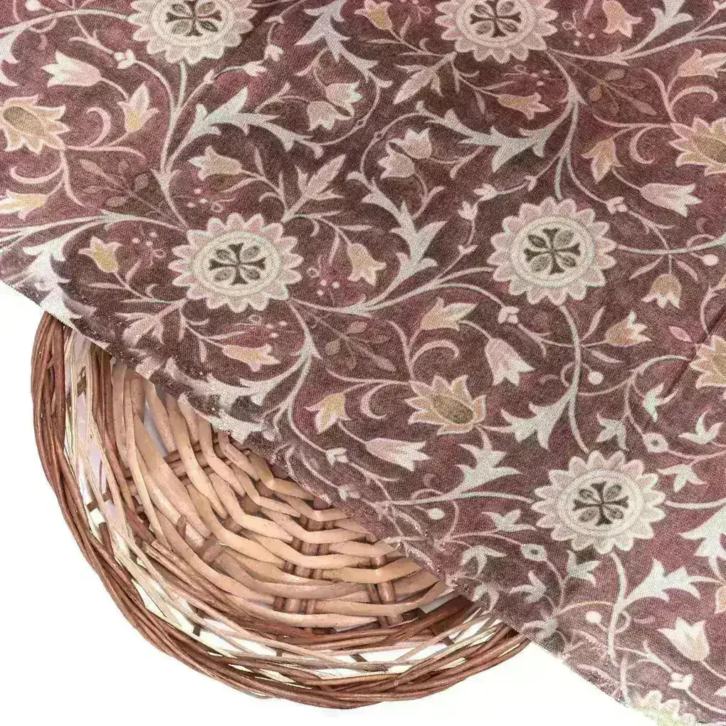 Brown Beautiful Damask Pattern Digital Printed Fabrics – us 0 ba1014 110 brown beautiful damask pattern digital printed fabrics 1