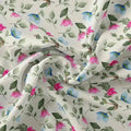 Flower With Olive Leaf Digital Printed Fabric - Upada Silk – us 0 ma0109 110 flower with olive leaf digital printed fabric upada silk 1