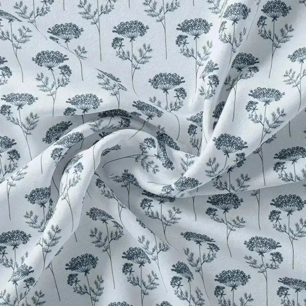 Winter Icy Flower Digital Printed Fabric  - Upada Silk – us 0 ma0126 110 winter icy flower digital printed fabric upada silk 1