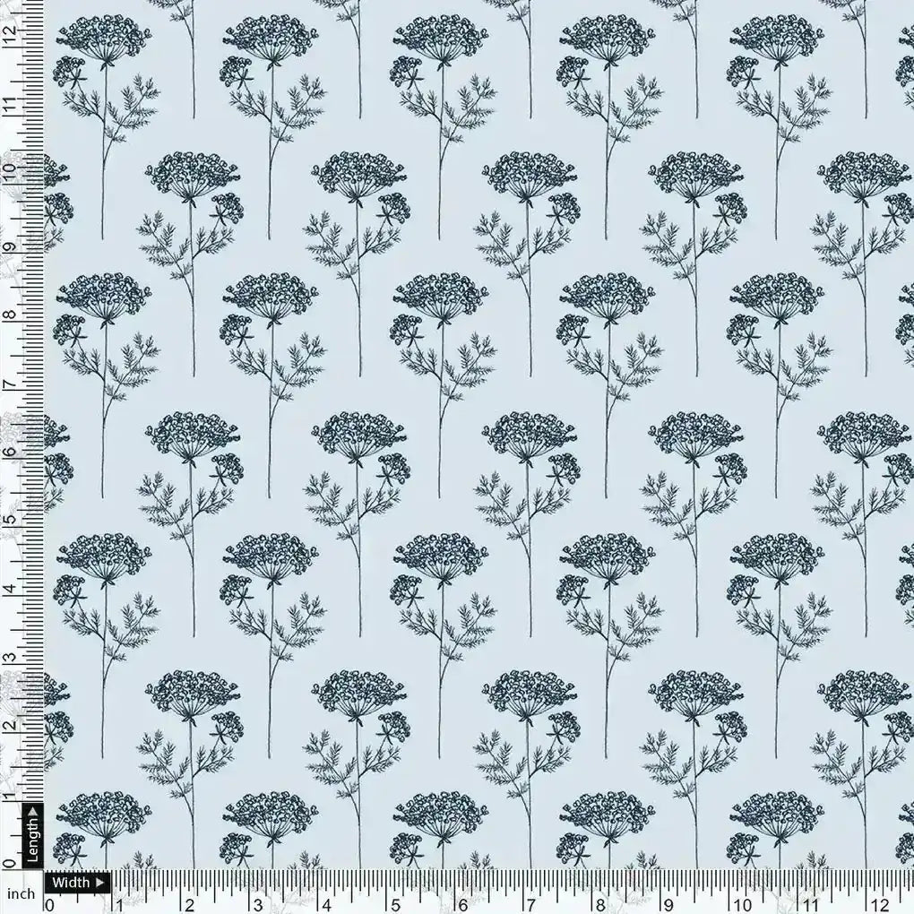 Winter Icy Flower Digital Printed Fabric  - Upada Silk – us 0 ma0126 110 winter icy flower digital printed fabric upada silk 4