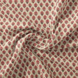 Red Flower Motif Block Digital Printed Fabric - Upada Silk – us 0 ma012675 151 red flower motif block digital printed fabric upada silk 1