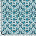 Skyblue Tiny Stylized Motif Digital Printed Fabric  - Upada Silk – us 0 ma012688 110 skyblue tiny stylized motif digital printed fabric upada silk 3