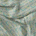 Green And Bluish Leaves Motif Digital Printed Fabric  - Upada Silk – us 0 ma013650 110 green and bluish leaves motif digital printed fabric upada silk 1