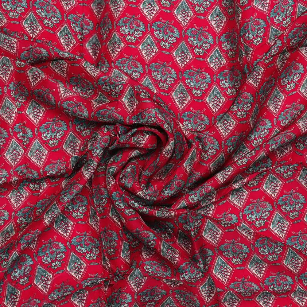 Morden Damask With Flower Digital Printed Fabric - Upada Silk – us 0 ma0185 110 morden damask with flower digital printed fabric upada silk 2