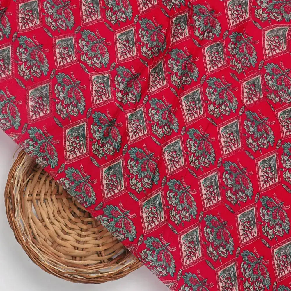 Morden Damask With Flower Digital Printed Fabric - Upada Silk – us 0 ma0185 110 morden damask with flower digital printed fabric upada silk 3