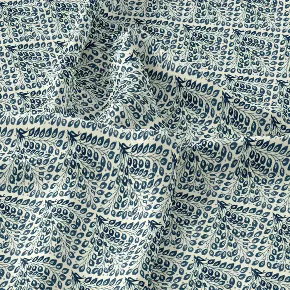 Morpich Block Digital Printed Fabric  - Upada Silk – us 0 ma01986 110 morpich block digital printed fabric upada silk 3
