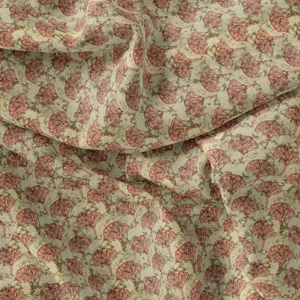 Flower Block Allover Digital Printed Fabric - Upada Silk – us 0 ma02089 110 flower block allover digital printed fabric upada silk 1