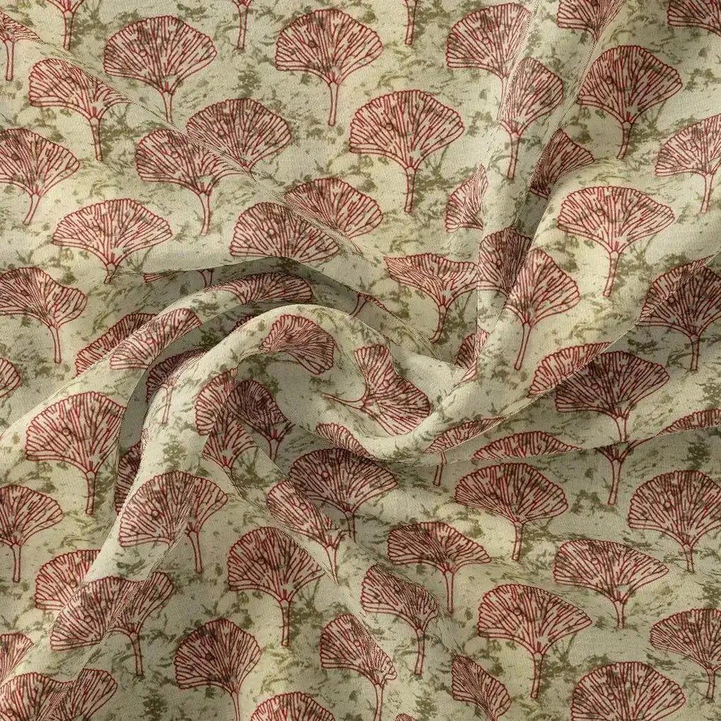 Flower Block Allover Digital Printed Fabric - Upada Silk – us 0 ma02089 110 flower block allover digital printed fabric upada silk 3