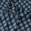 Stylized Mepal Leaf Motif Digital Printed Fabric - Upada Silk – us 0 ma02999 110 stylized mepal leaf motif digital printed fabric upada silk 3