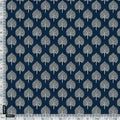 Stylized Mepal Leaf Motif Digital Printed Fabric - Upada Silk – us 0 ma02999 110 stylized mepal leaf motif digital printed fabric upada silk 4