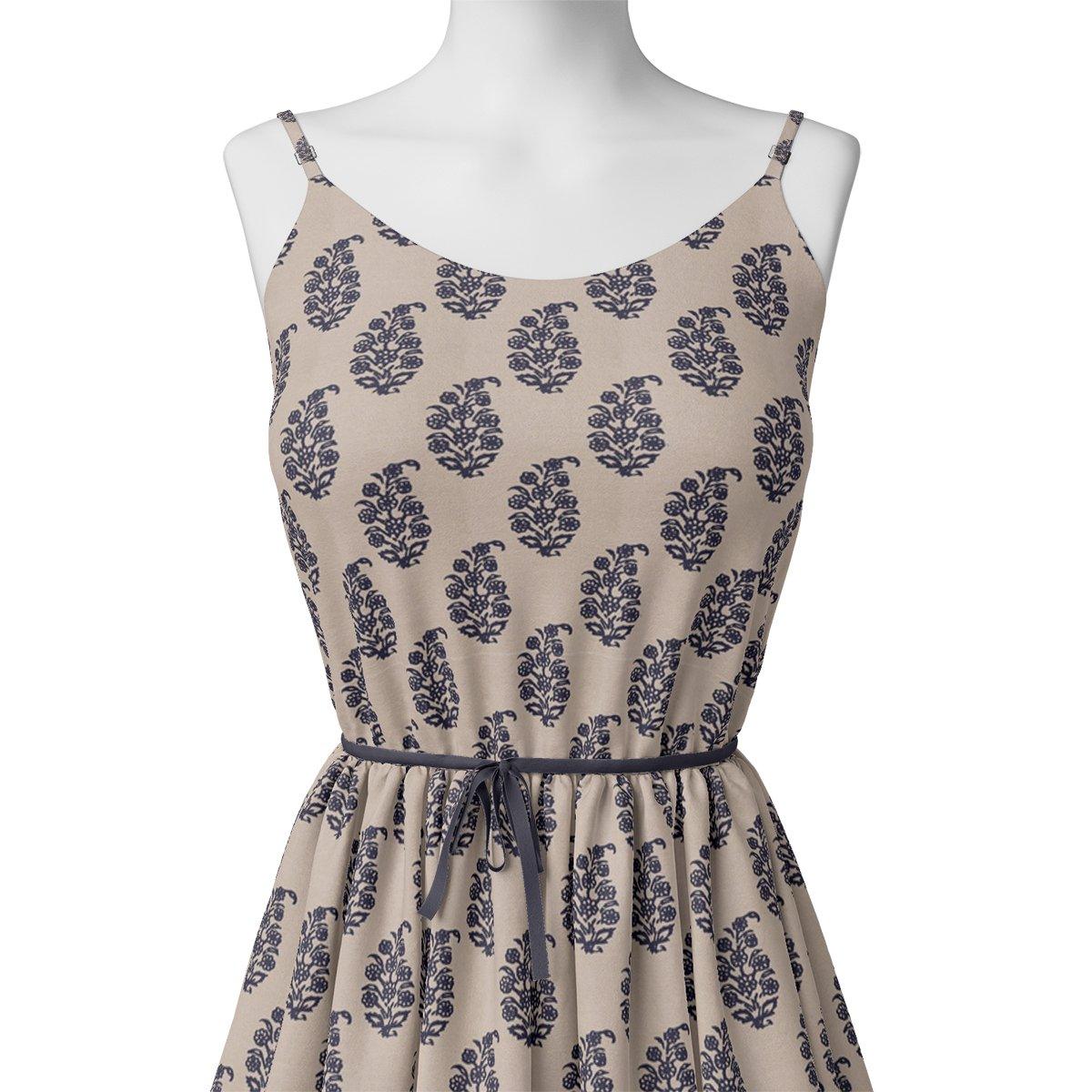 Block Print Motif Digital Printed Fabric - Upada Silk – us 0 ma03105p4 110 block print motif digital printed fabric upada silk 2