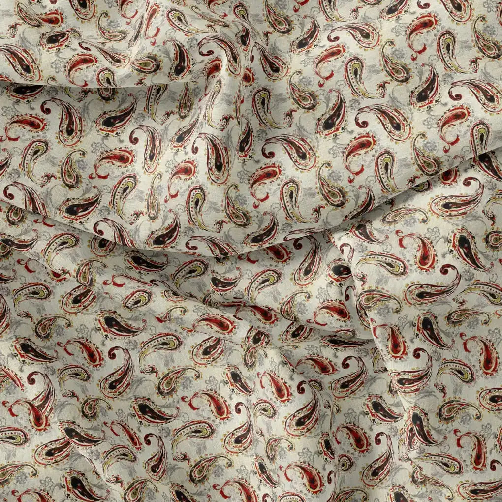 Hand Painted Look Motif Digital Printed Fabric - Upada Silk – us 0 ma08461 110 hand painted look motif digital printed fabric upada silk 3
