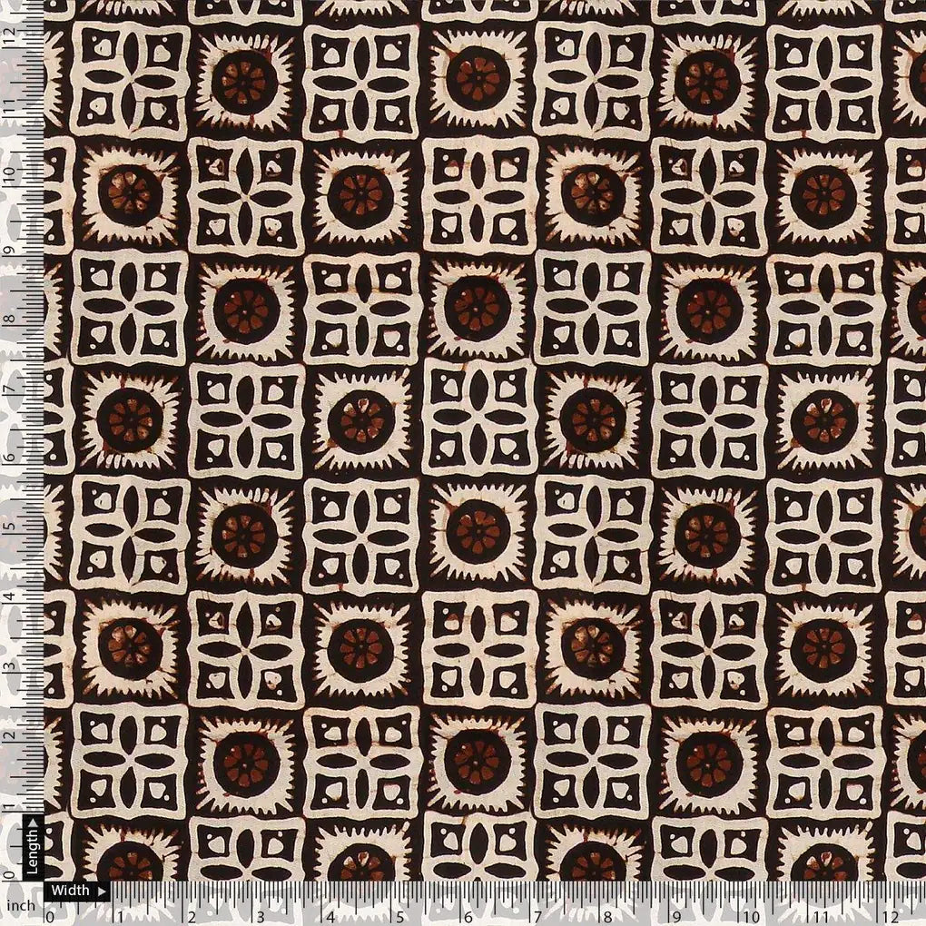 Western Sunflower With Brown Colour Digital Printed Fabric - Upada Silk – us 0 ta0143 110 western sunflower with brown colour digital printed fabric upada silk 4