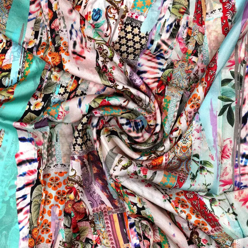 Watercolour Paint Art With Pattern Digital Printed Fabric - Upada Silk – us 0 ta0221 110 watercolour paint art with pattern digital printed fabric upada silk 2