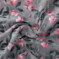 Rustic Looked Pink Flower Digital Printed Fabric - Upada Silk – us 0 ta05430 110 rustic looked pink flower digital printed fabric upada silk 4