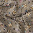 Coffee Grey Flower With Branch Digital Printed Fabric  - Upada Silk – us 0 ta06647p1 110 coffee grey flower with branch digital printed fabric upada silk 1
