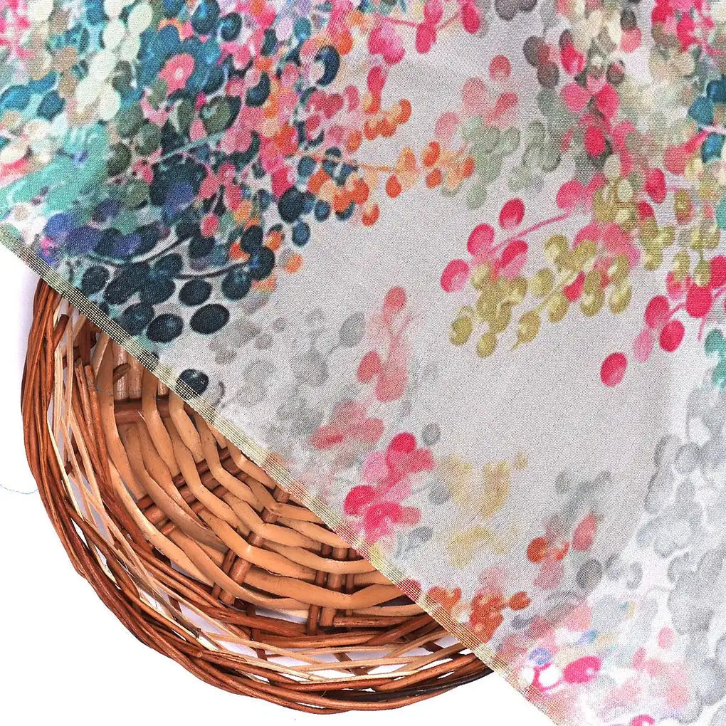 Painted Barries Digital Printed Fabric - Upada Silk – us 0 ta0725 110 painted barries digital printed fabric upada silk 2