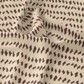 Brown Stones Digital Printed Fabric - Upada Silk – us 0 ta07591 110 brown stones digital printed fabric upada silk 3