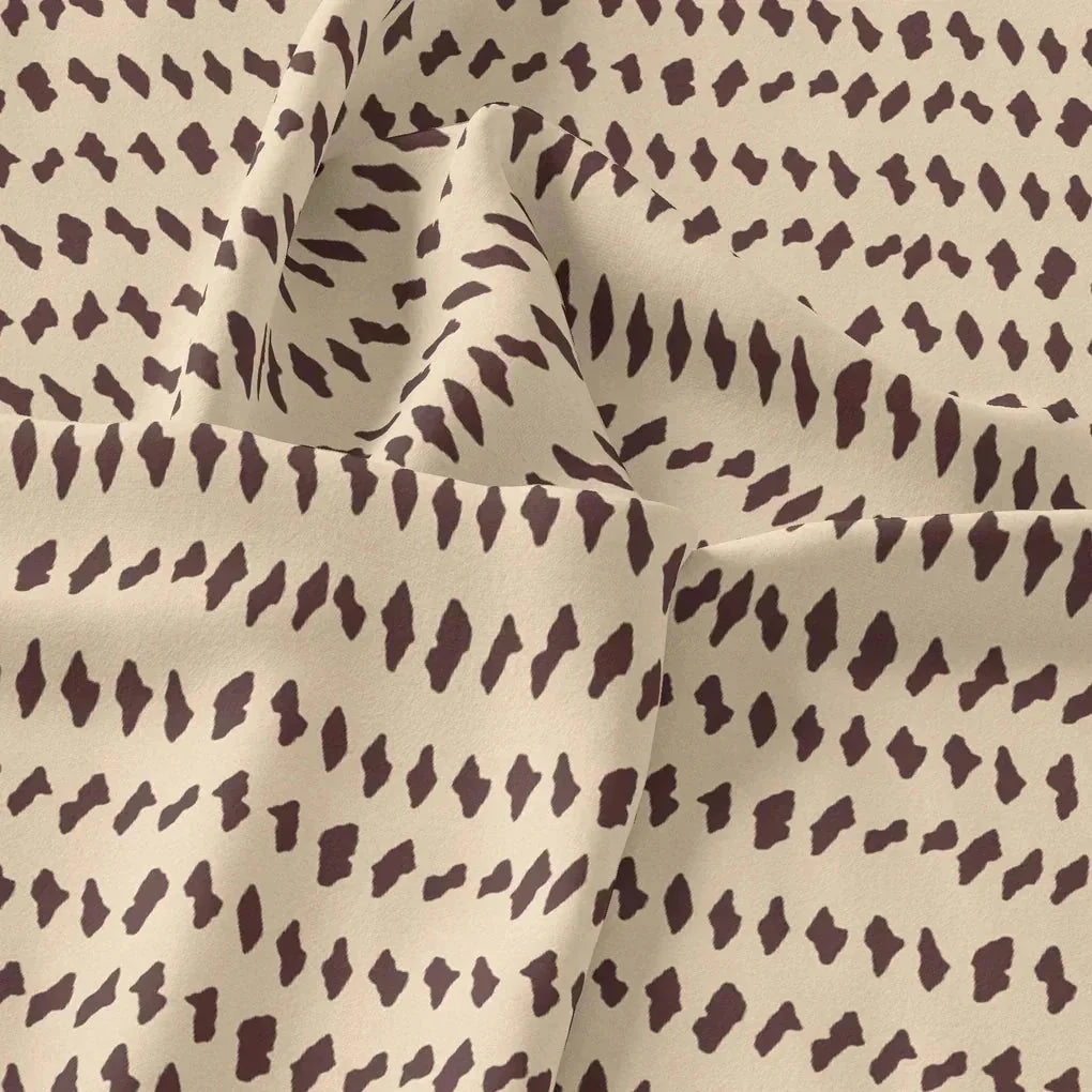 Brown Stones Digital Printed Fabric - Upada Silk – us 0 ta07591 110 brown stones digital printed fabric upada silk 3