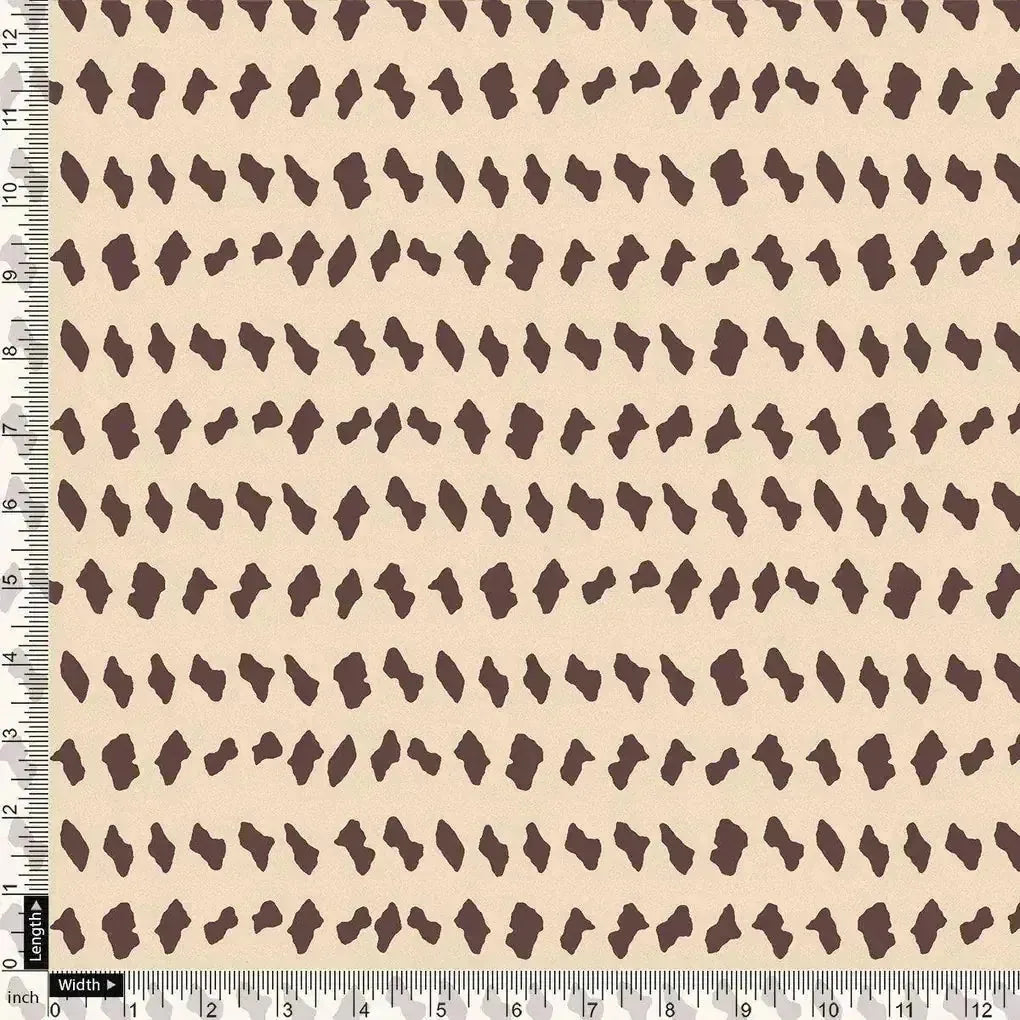 Brown Stones Digital Printed Fabric - Upada Silk – us 0 ta07591 110 brown stones digital printed fabric upada silk 4