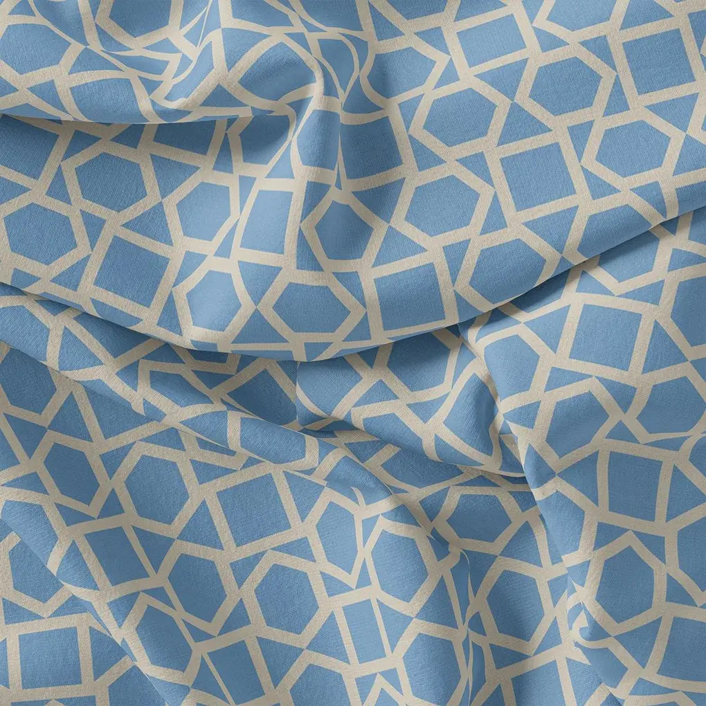 Harlequin Square And Hexagon Digital Printed Fabric - Upada Silk – us 0 ta08300 110 harlequin square and hexagon digital printed fabric upada silk 1