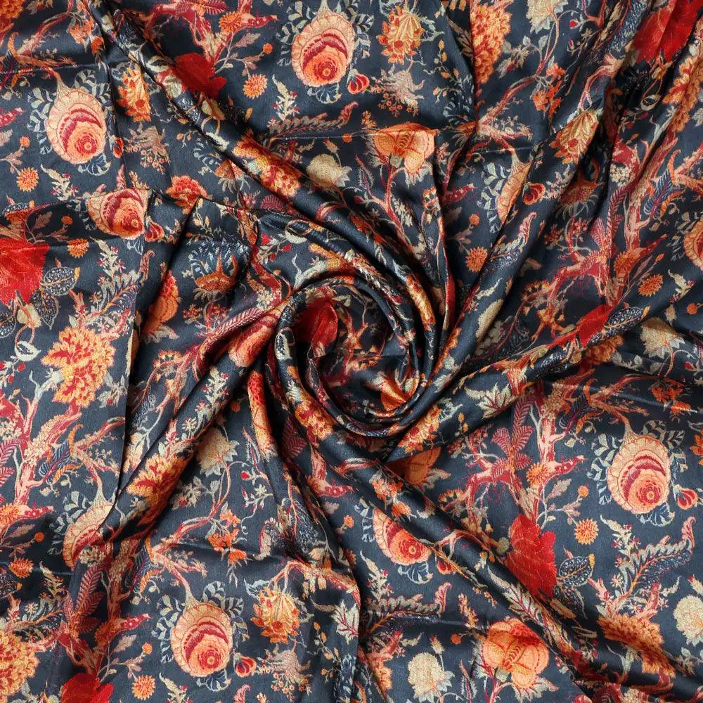 Japanese Chinoiserie Natural Digital Printed Fabric - Upada Silk – us 0 ta08826 110 japanese chinoiserie natural digital printed fabric upada silk 1