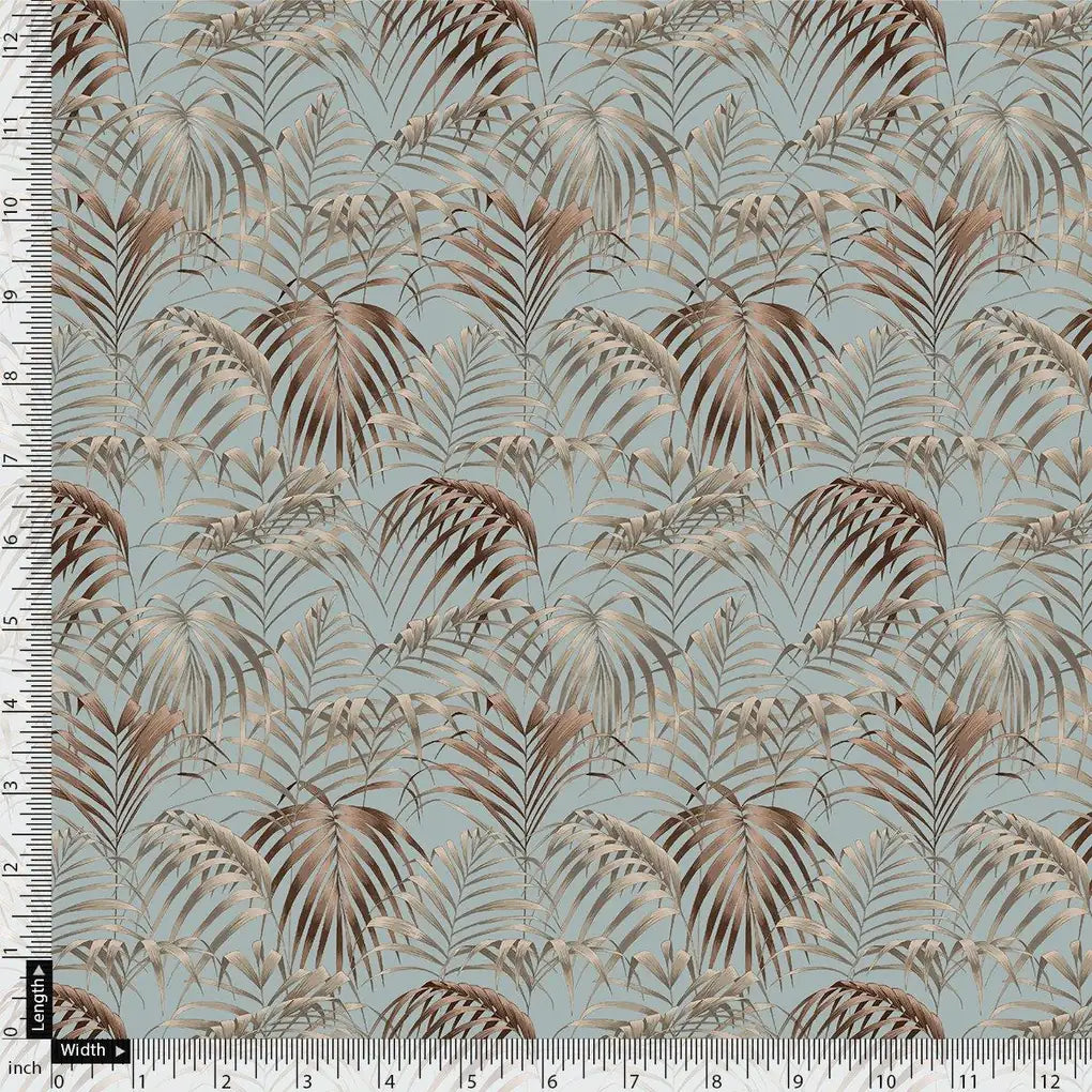 Tropical Garden Leaves Digital Printed Fabric - Upada Silk – us 0 ta08896 110 tropical garden leaves digital printed fabric upada silk 4