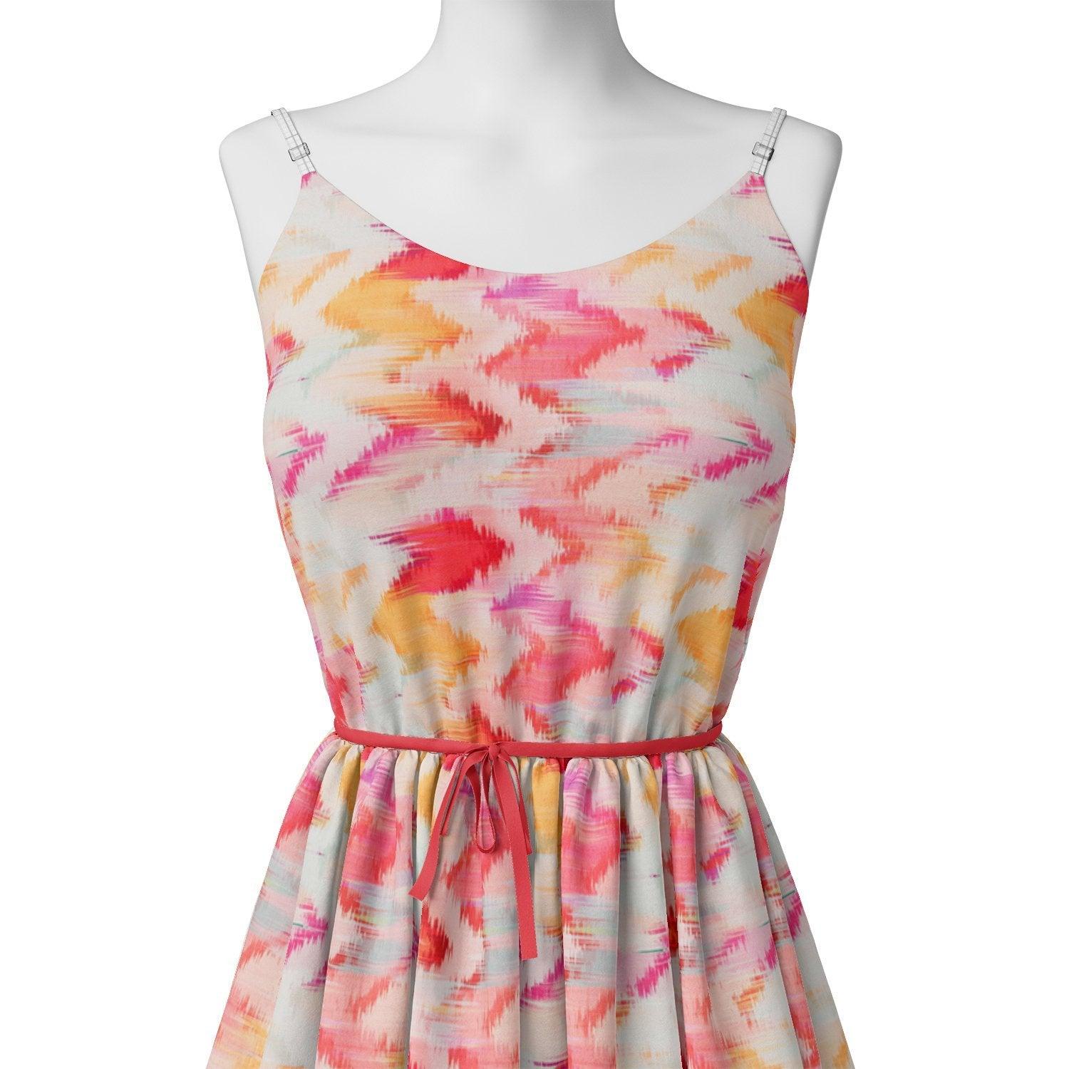 Beautiful Multi-Color Leheriya Digital Printed Fabric – we 0 0ma05296 110 beautiful multi color leheriya digital printed fabric 2