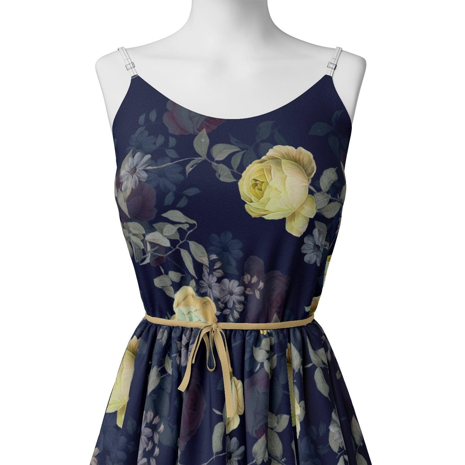 Elegant Floral Over Blue Base Digital Printed Fabric – we 0 0ta06659p3 110 elegant floral over blue base digital printed fabric 2