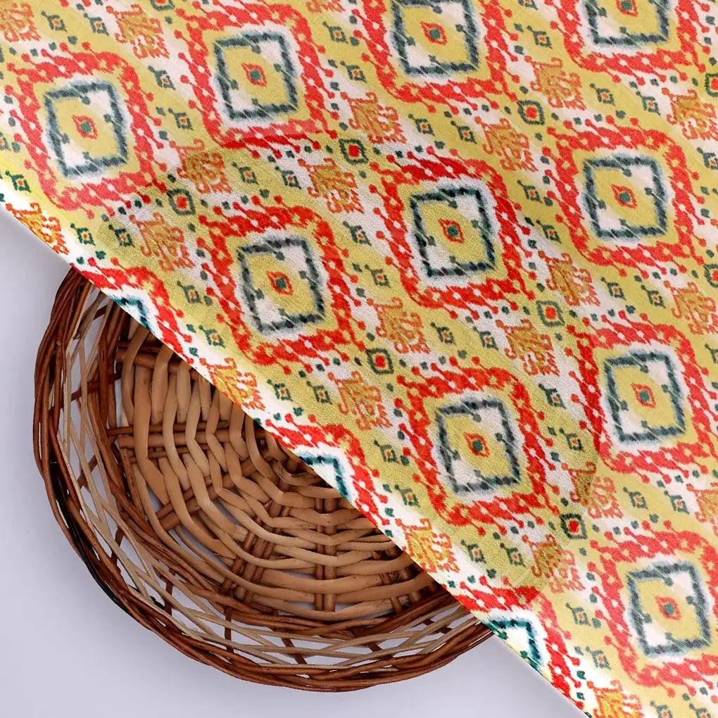 Multicolour Decorative Ikat Digital Printed Fabric - Weightless – we 0 ma010836top 110 multicolour decorative ikat digital printed fabric weightless 2