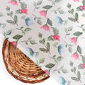 Flower With Olive Leaf Digital Printed Fabric - Weightless – we 0 ma0109 110 flower with olive leaf digital printed fabric weightless 2